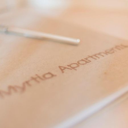 Myrtia Lägenhet Symi Exteriör bild