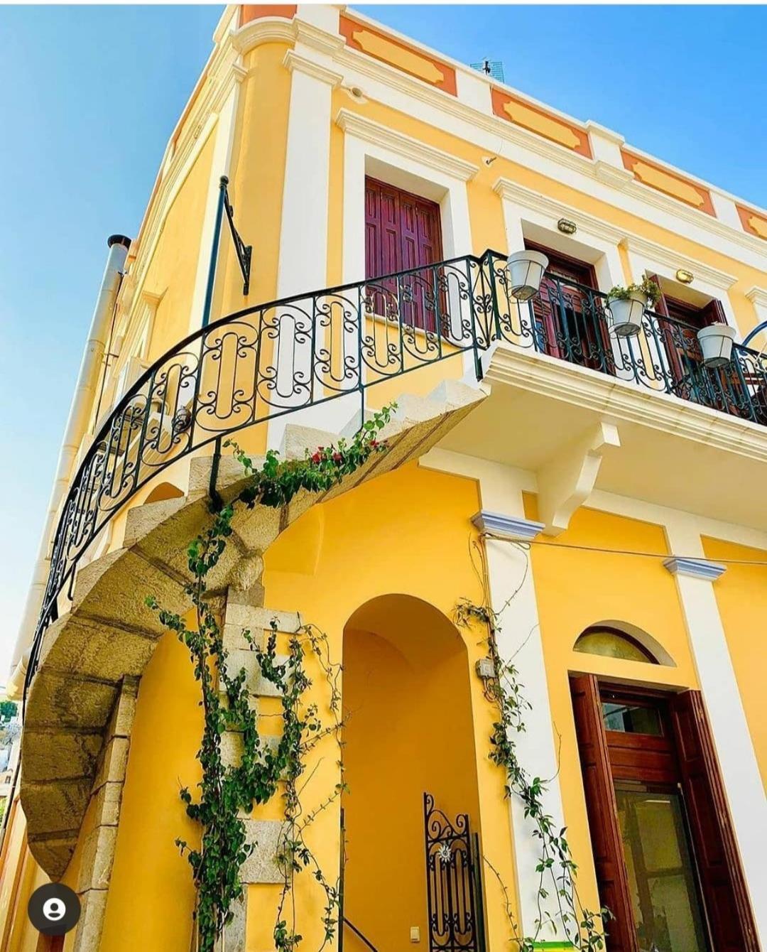 Myrtia Lägenhet Symi Exteriör bild