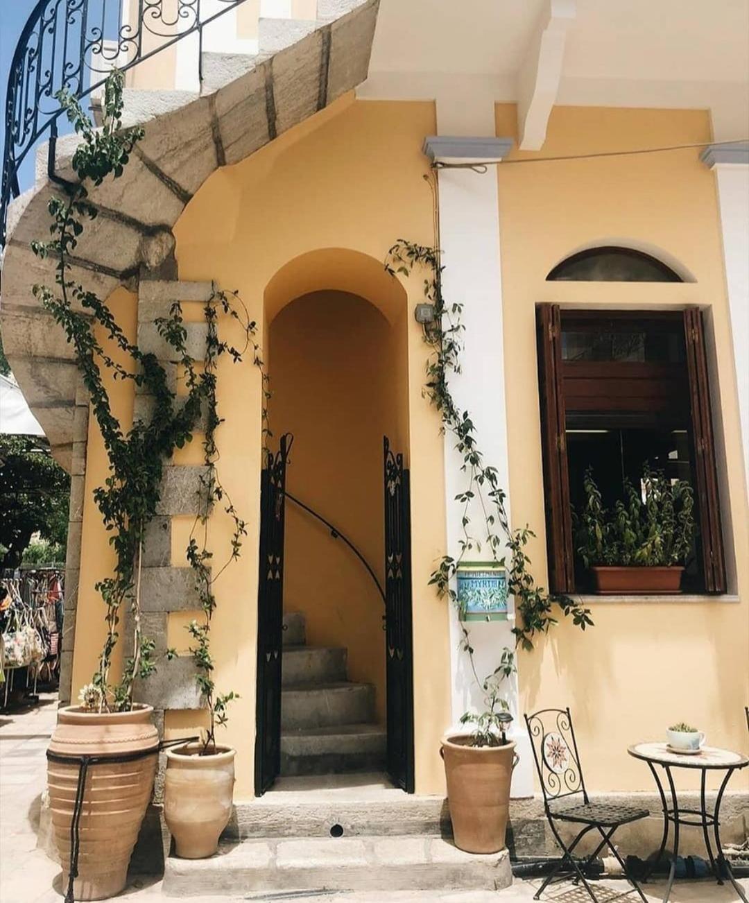 Myrtia Lägenhet Symi Exteriör bild