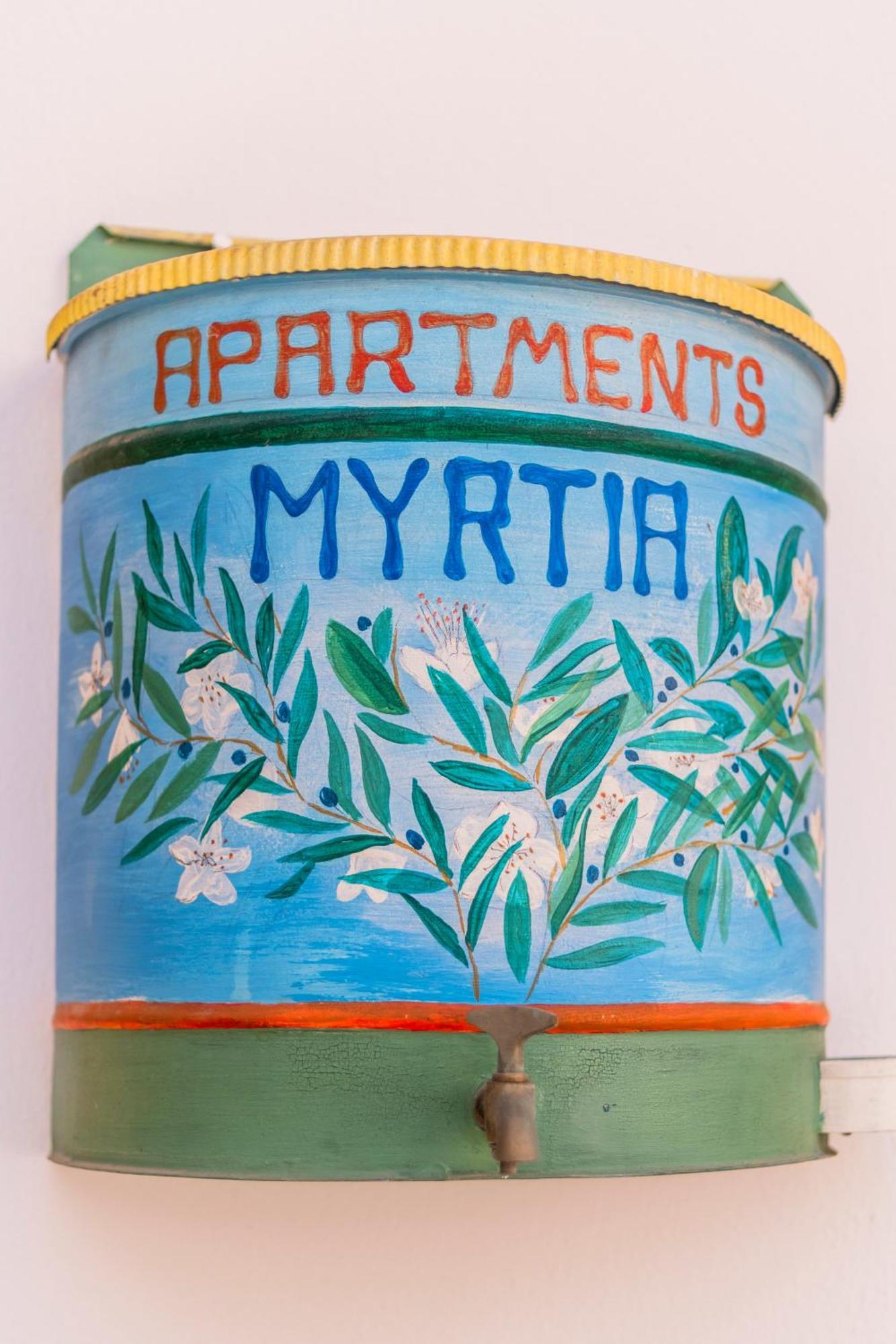 Myrtia Lägenhet Symi Exteriör bild