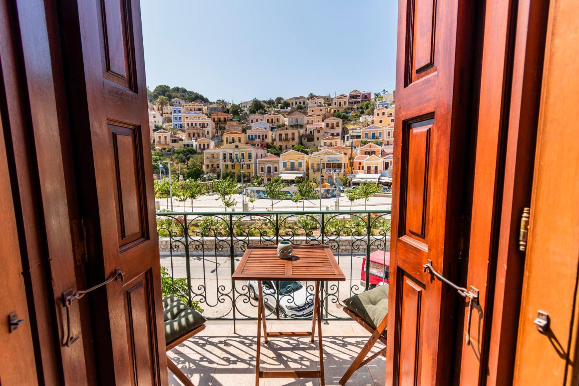 Myrtia Lägenhet Symi Exteriör bild