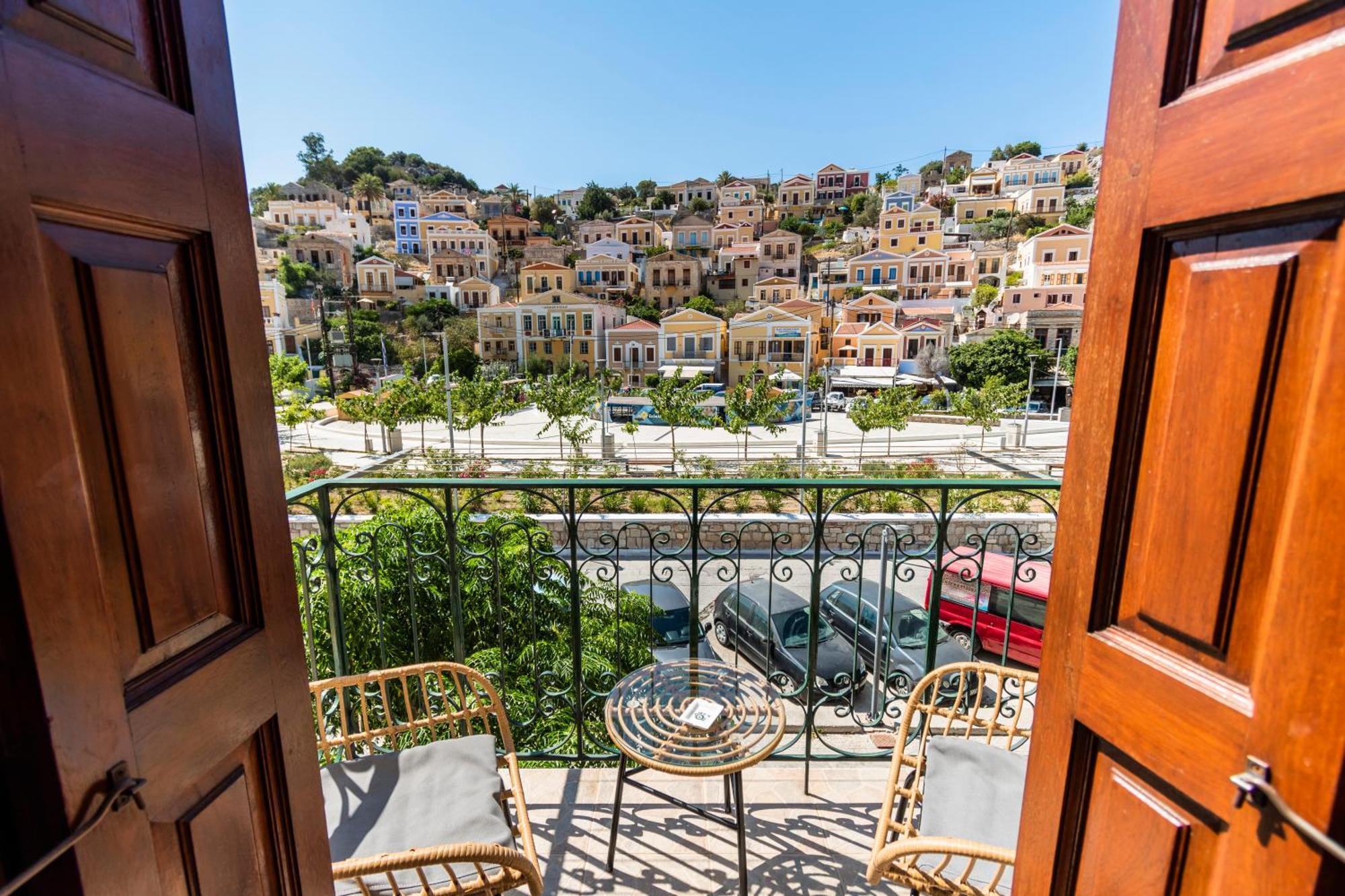 Myrtia Lägenhet Symi Exteriör bild