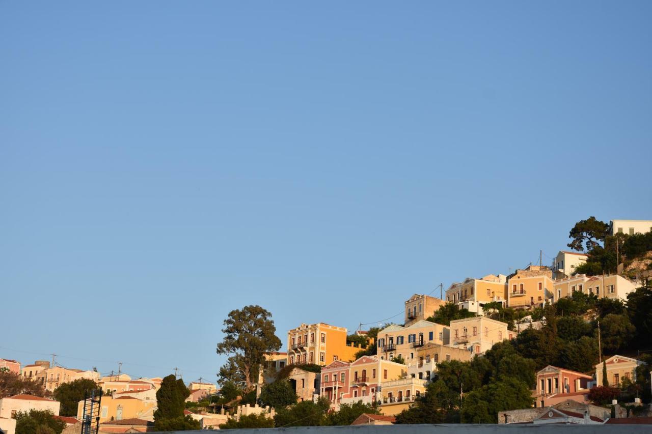 Myrtia Lägenhet Symi Exteriör bild