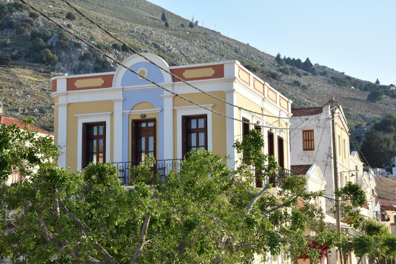 Myrtia Lägenhet Symi Exteriör bild