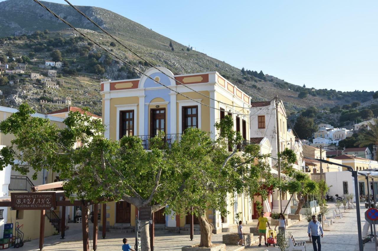 Myrtia Lägenhet Symi Exteriör bild